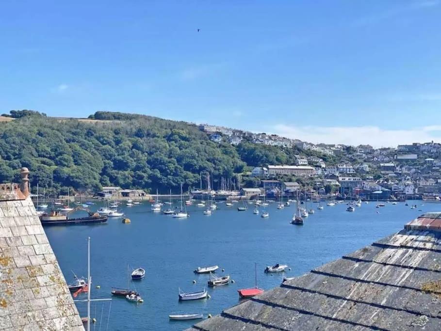 The Captain'S 4 Bed Penthouse Fowey Exterior foto